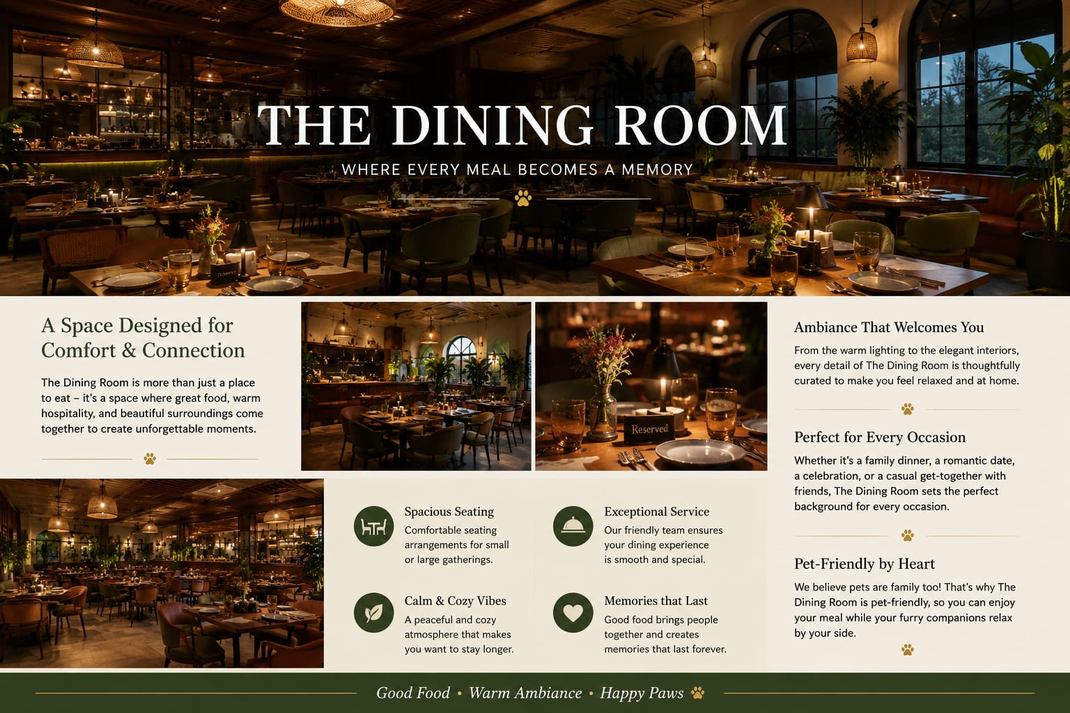 The Perfect Dining Experience