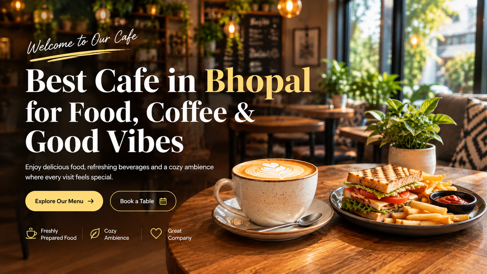 Home page banner